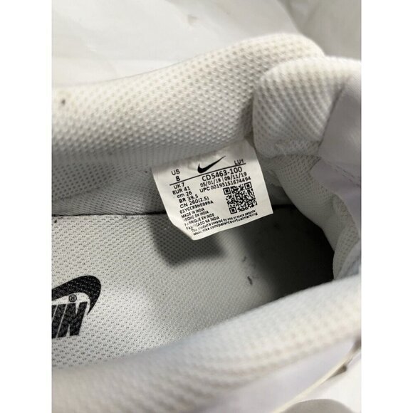 Nike AIR FORCE 1 Court Vision Low White AF1 Women's Shoes Size 8 - Picture 12 of 15